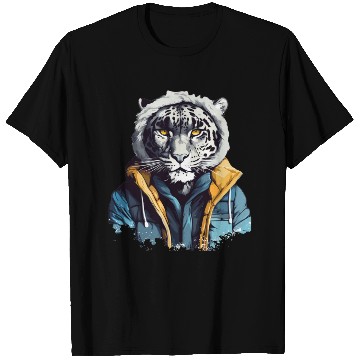 Discover Street Style Snow Leopard | Leopard Lovers T Shirts