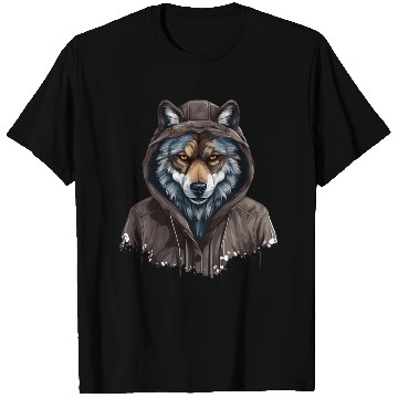 Discover Street Style Gray Wolf | Wolf Lovers T Shirts