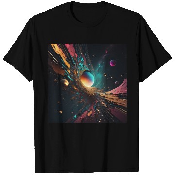 Discover Universe 1 Abstract Art T Shirts
