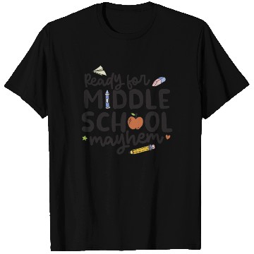 Discover Middle School Mayhem - Funny Back to School T Shirts