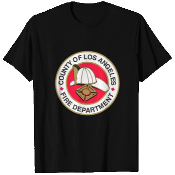 Discover County Of Los Angeles Fire Department Seal T Shirts