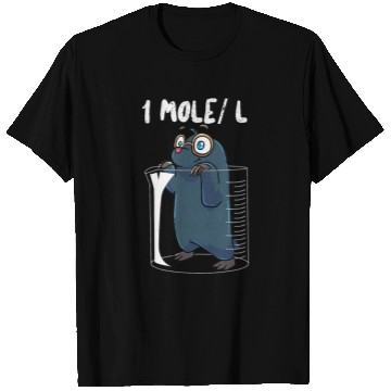 Discover Chemistry Chemist Student Science Teacher Mole T Shirts