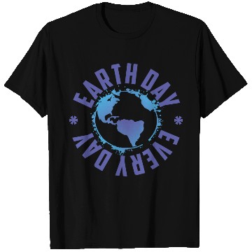 Discover Earth Day Every Day Science Teacher Geology T Shirts