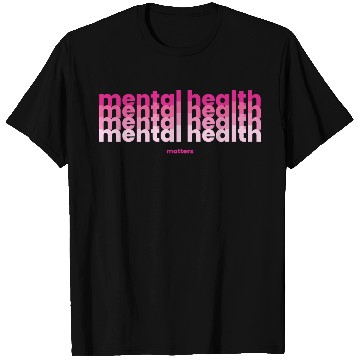 Discover Mental Health Matters Poppins Barbiecore Pink T Shirts