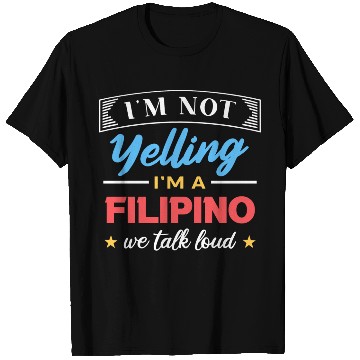 Discover Funny Talking Joke for Filipino Americans T Shirts