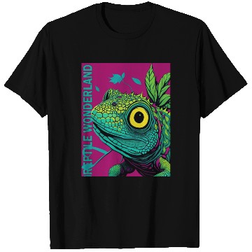 Discover Psychedelic Reptile Wonderland Retro Designs 7 T Shirts