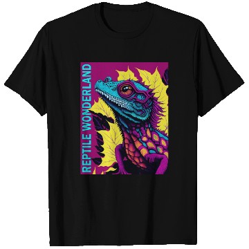 Discover Psychedelic Reptile Wonderland Retro Designs 6 T Shirts