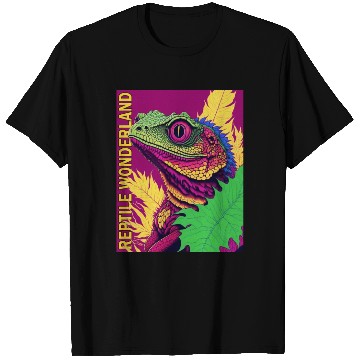 Discover Psychedelic Reptile Wonderland Retro Designs 5 T Shirts