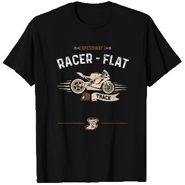 Discover Speedway Racer - Flat Track T Shirts