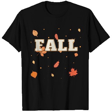 Discover Autumn Serenity, Whimsical Leaves T Shirts