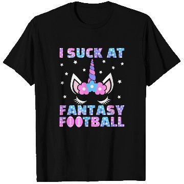 Discover I Suck at Fantasy Football Loser Punishment Funny T Shirts