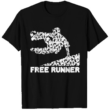 Discover Free Runner Freerunning Parkour For Freestyle T Shirts