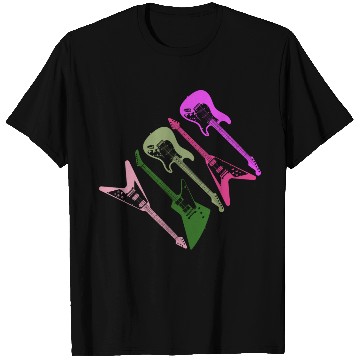 Discover 80s Guitars T Shirts