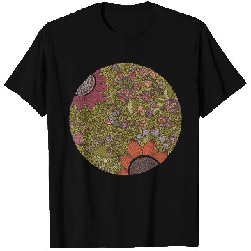 Discover Circle Garden T Shirts