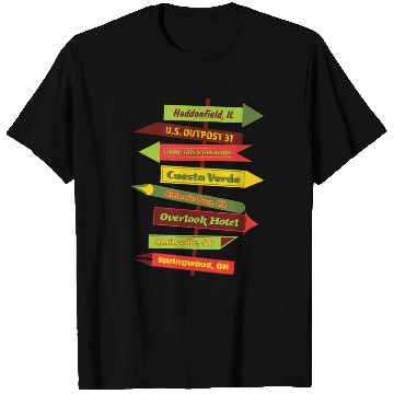 Discover Horror Towns Usa T Shirts