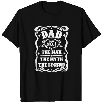 Discover Dad Number One T Shirts
