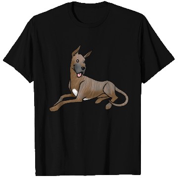 Discover Dog Great Dane Brindle T Shirts