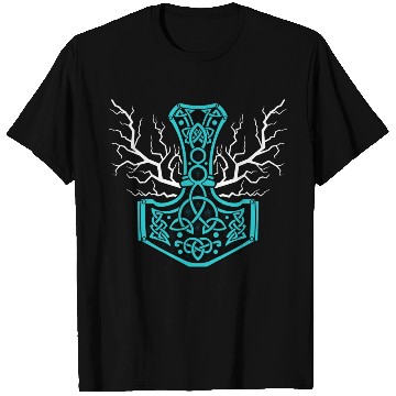 Discover The Hammer Of Thor With Lightning Mjolnir T Shirts
