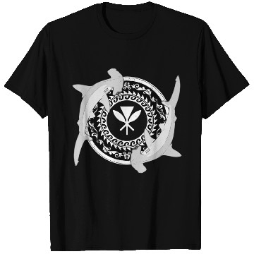 Discover Kanaka Maoli Hammerhead Shark T Shirts