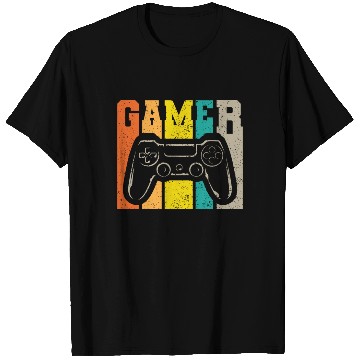 Discover Gamer arcade player T Shirts