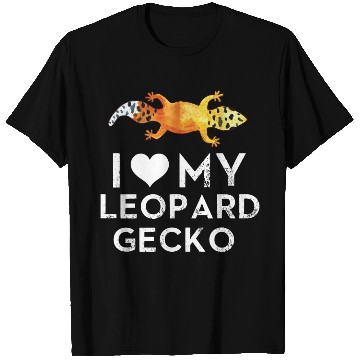 Discover I Love My Leopard Gecko T Shirts