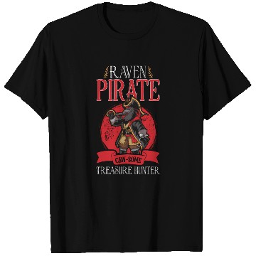 Discover Raven Pirate Pirate Ship Pirate Captain Pirate T Shirts