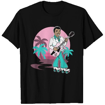 Discover Breezin' on Wheels Retro Cartoon - Malibu Style T Shirts