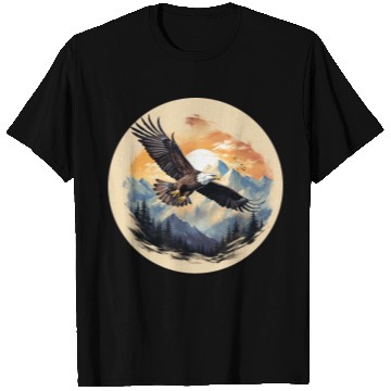 Discover Bald Eagle as America's Symbol T Shirts