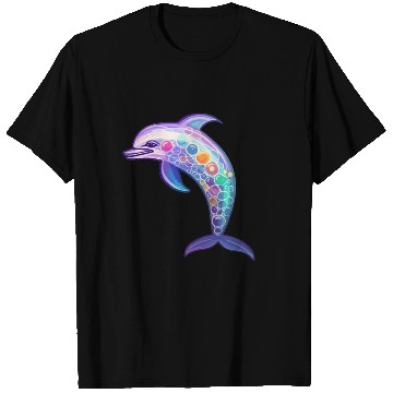 Discover Kawaii Dolphin - Fantastical Ocean Dreams T Shirts