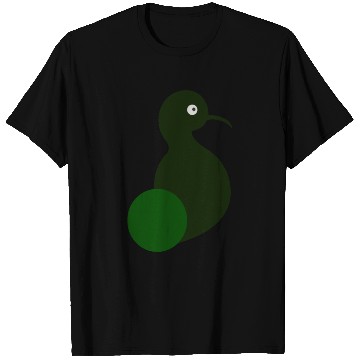 Discover Green bird T Shirts