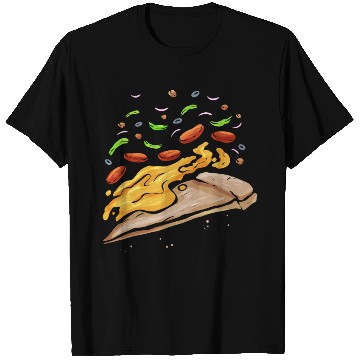 Discover I Love Pizza With A Heart Of Pizza T Shirts