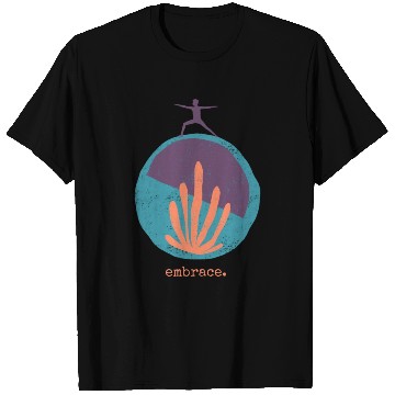 Discover Embrace Yoga T Shirts
