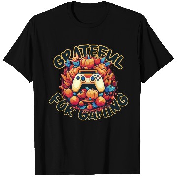 Discover Gaming Thanksgiving Video Game Lover Gamer Design T Shirts