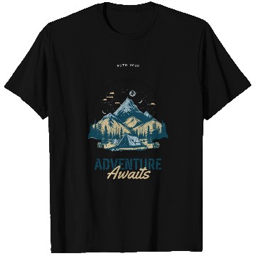 Discover Start the adventure T Shirts