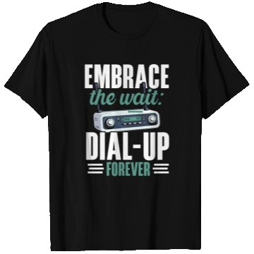 Discover Dial Up Internet Connection 90's Computer Jokes T Shirts
