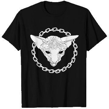 Discover Mad White Sphynx Cat T Shirts