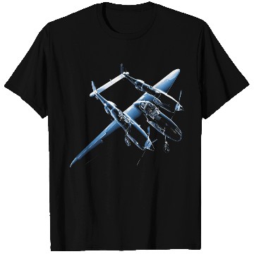 Discover P 38 Lightning 3D T Shirts