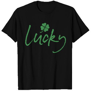 Discover Lucky St Patrick'S Day Irish Shamrock 4 Leaf T Shirts