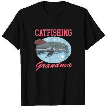 Discover Catfishing Grandma Fish Catfish Fishing T Shirts