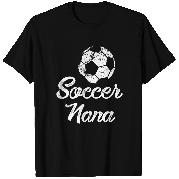 Discover Soccer Nana Player Fan T Shirts