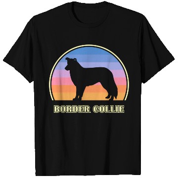 Discover Border Collie Sunset Dog T Shirts