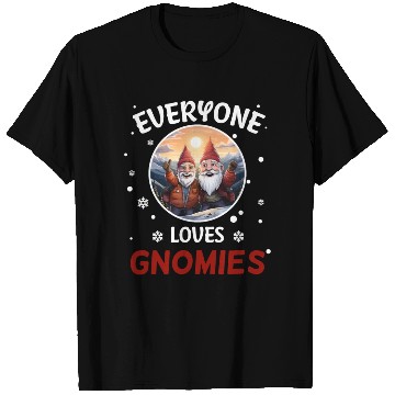Discover Everyone Loves Gnomies Gnome Santa Claus T Shirts