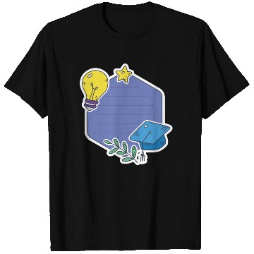 Discover Back to School Sticker T Shirts