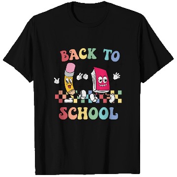 Discover Back To School, Cute, Retro, Vintage, Checkerboard T Shirts
