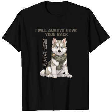 Discover Cute Beautiful Love Husky Puppy Dog Design T Shirts