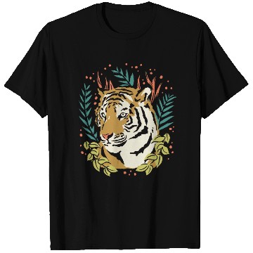 Discover Flower Tiger T Shirts