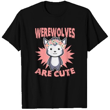 Discover Cute Halloween Werewolf For Trick Or Treat T Shirts