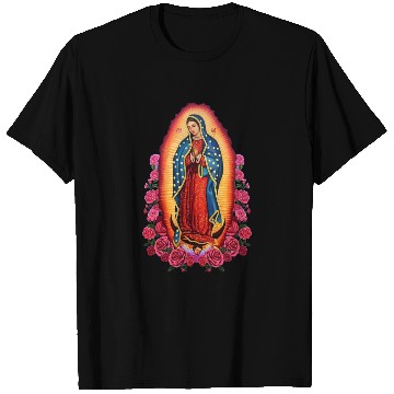 Discover Virgin Mary Lady of Guadalupe Virgen De Guadalupe T Shirts