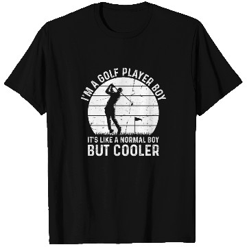 Discover I'm A Golf Player Boy - Golfer Boys T Shirts