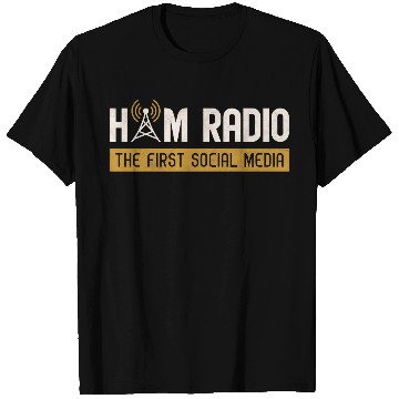 Discover The First Social Media - Ham Radio T Shirts